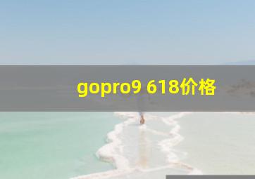 gopro9 618价格